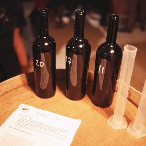 bouteilles assemblage vin